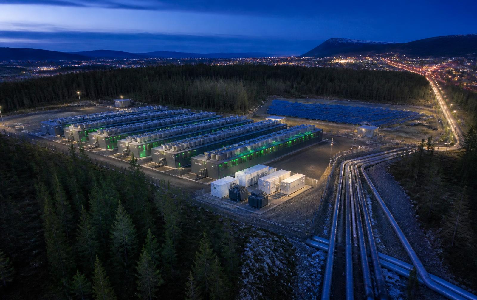 Modulaarinen datakeskus ja energia-infrastruktuuri